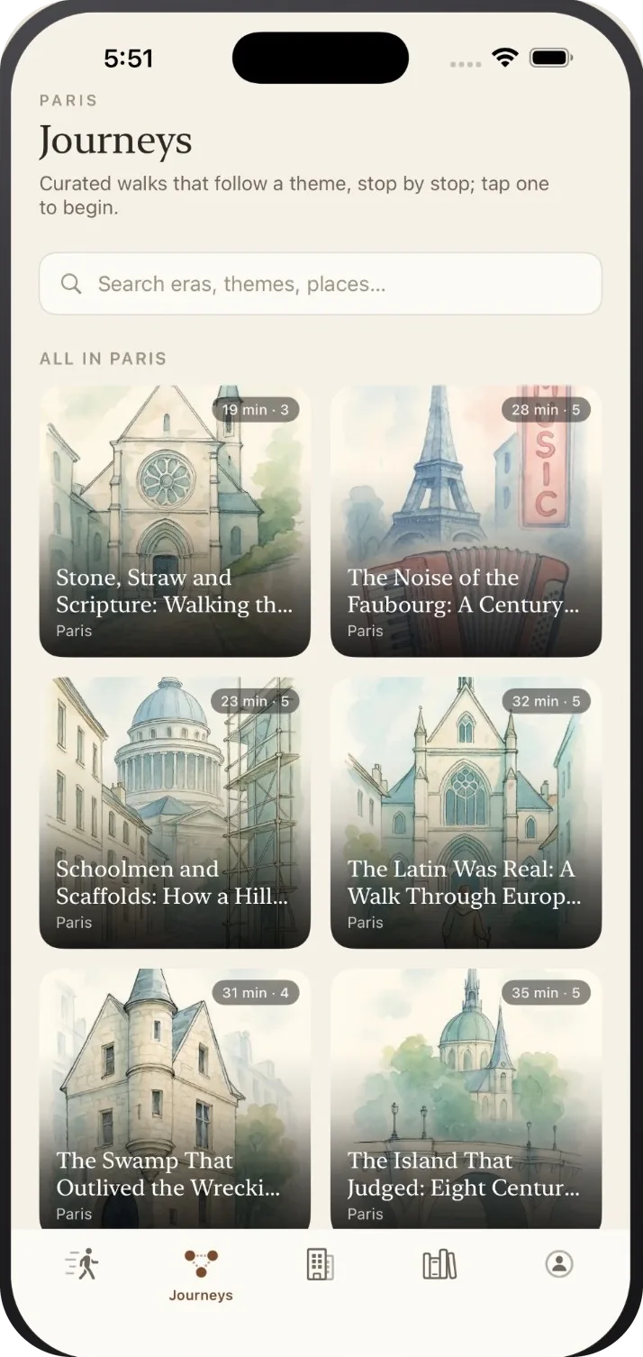 NextCorner journeys
